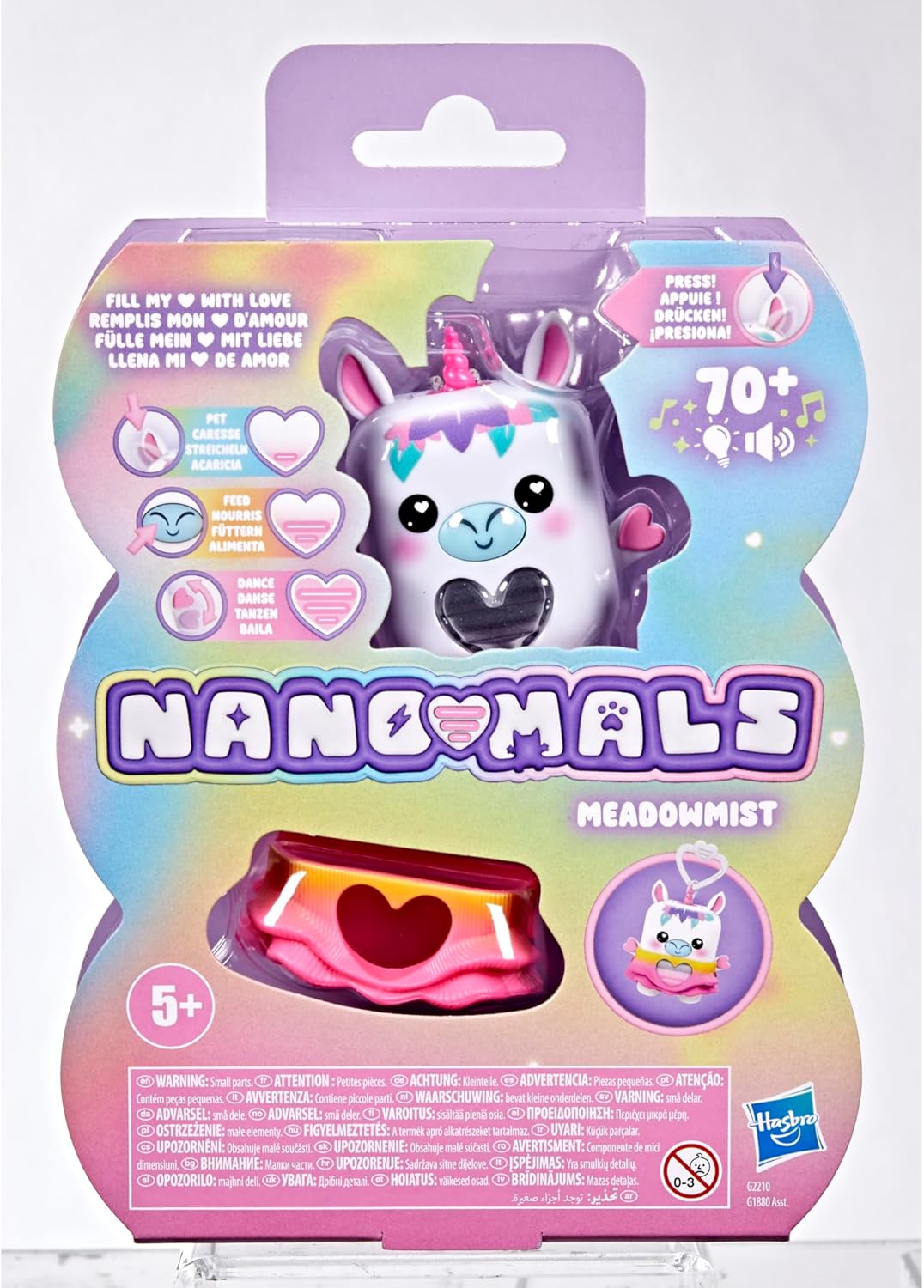 Nano Mals Meadowmist Unicornio Interactivo | Hasbro +5 Años - Imagen 5
