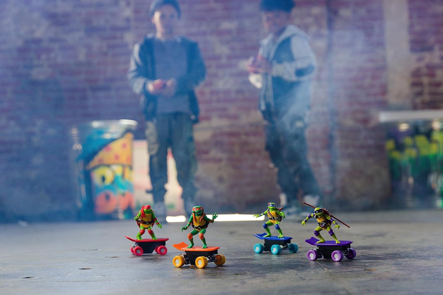 Leonardo Half Pipe RC Tortugas Ninja | Monopatín Radiocontrol TMNT +5 Años - Imagen 7