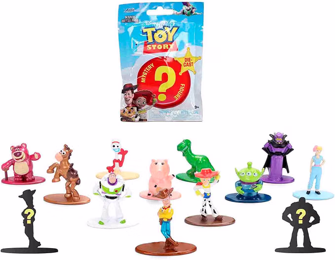 Pack 2 Figuras Sorpresa Toy Story Nano Metalfigs Die Cast 4 cm - Imagen 3