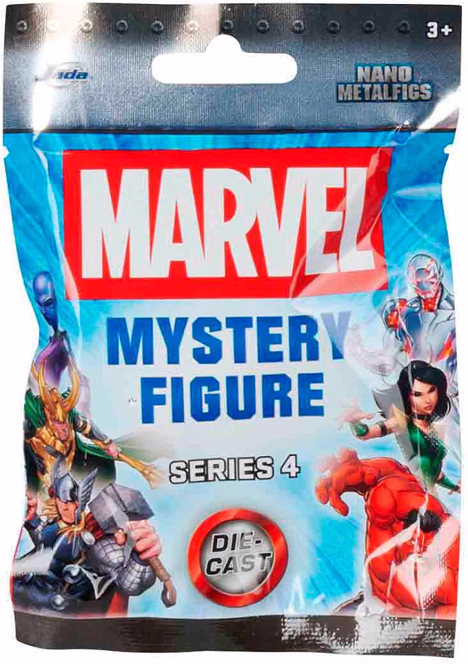 Pack 2 Figuras Sorpresa Marvel Nano Metalfigs Die Cast 4 cm - Imagen 2