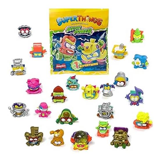 SuperThings Neon Power One Pack – CAJA LIGERAMENTE DAÑADA REFORZADA CON PRECINTO - Imagen 2