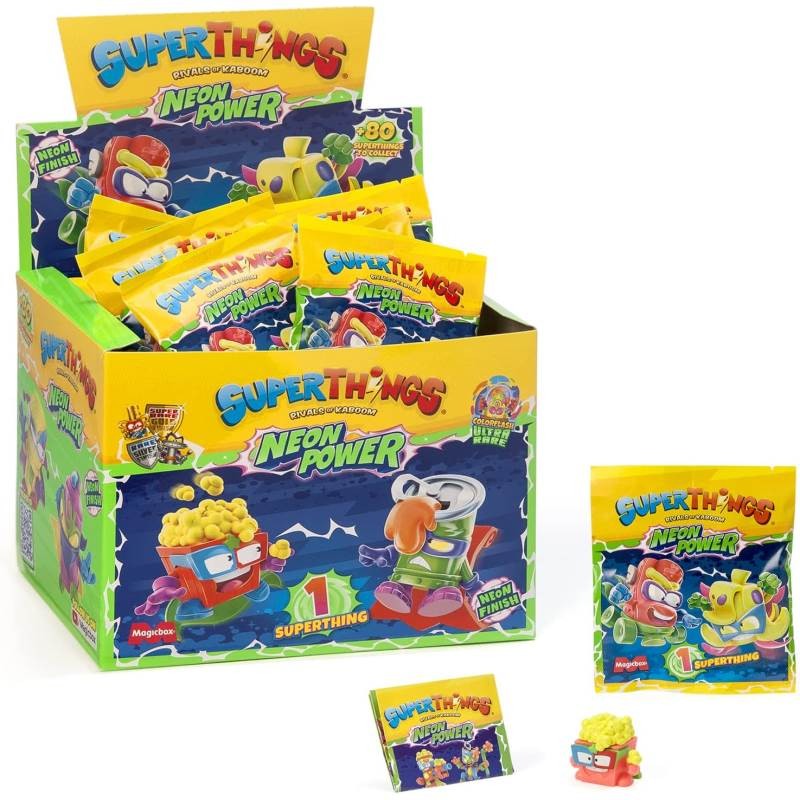 Sobre sorpresa SuperThings Neon Power One Pack Serie 11 Magic Box