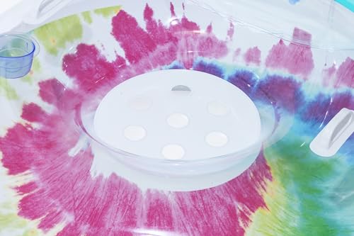 Bestway Flotador Tie Dye Deluxe Piscina Adulto | Hinchable Verano 1,18 m - Imagen 10