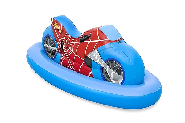 Bestway Tiburón Hinchable Gigante 1,70m Ride-On | Colchoneta Piscina Infantil - Imagen 5
