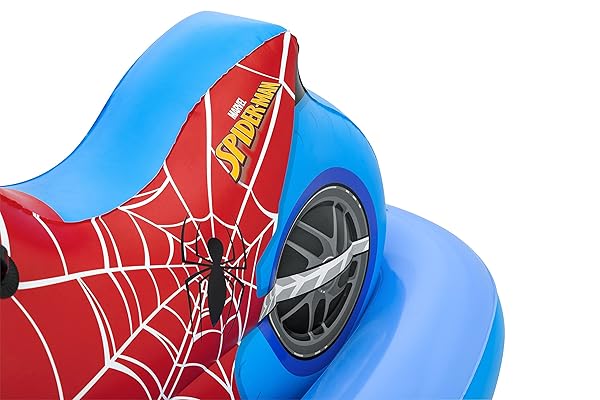 Bestway Tiburón Hinchable Gigante 1,70m Ride-On | Colchoneta Piscina Infantil - Imagen 8