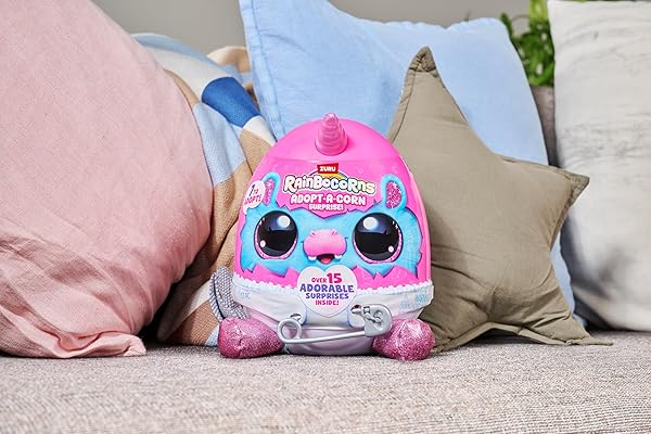Adopt A Corn Surprise ZURU hippo peluche bebé sorpresa - Imagen 6