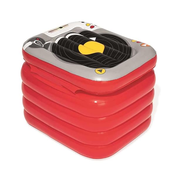 Bestway Nevera Hinchable Flotante Tocadiscos 43184 | Nevera Piscina Verano - Imagen 4