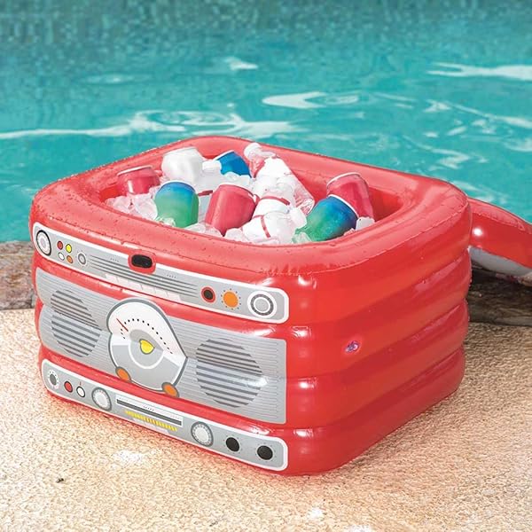 Bestway Nevera Hinchable Flotante Tocadiscos 43184 | Nevera Piscina Verano - Imagen 10