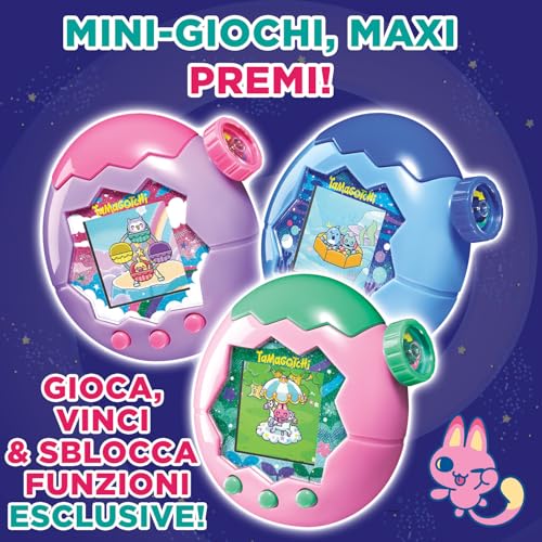 Tamagotchi Water Paradise Azul Bandai | Mascota Virtual Electrónica para Niños +6 Años - Imagen 7