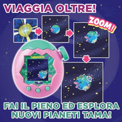 Tamagotchi Water Paradise Azul Bandai | Mascota Virtual Electrónica para Niños +6 Años - Imagen 8