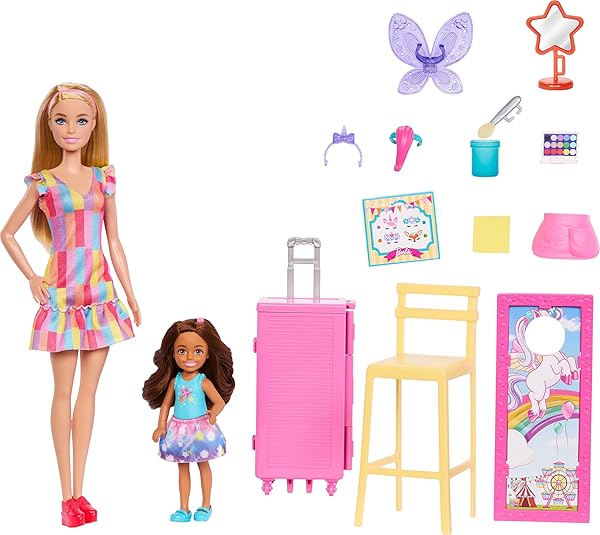 Barbie Feria Playset 2 Muñecas con Accesorios y Cambio de Color - Imagen 5