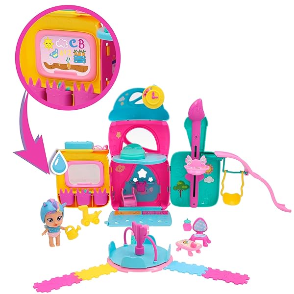 Bebés Llorones Playtime Guardería de Jenna Set con Muñeca y Accesorios - Imagen 4