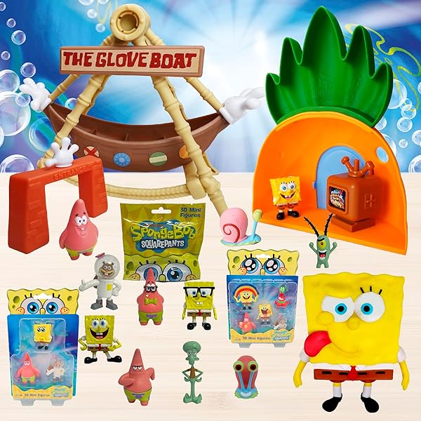 Bob Esponja Casa Piña con Bob y Gary | Playset Fondo de Bikini Bizak - Imagen 6