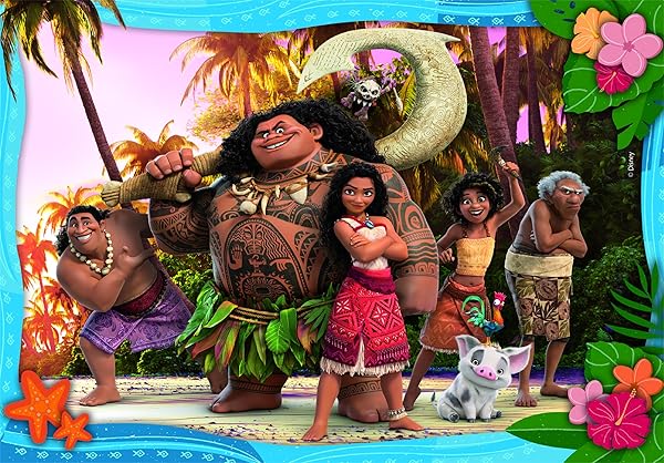 Puzzle Vaiana 104 piezas Clementoni infantil Disney - Imagen 3