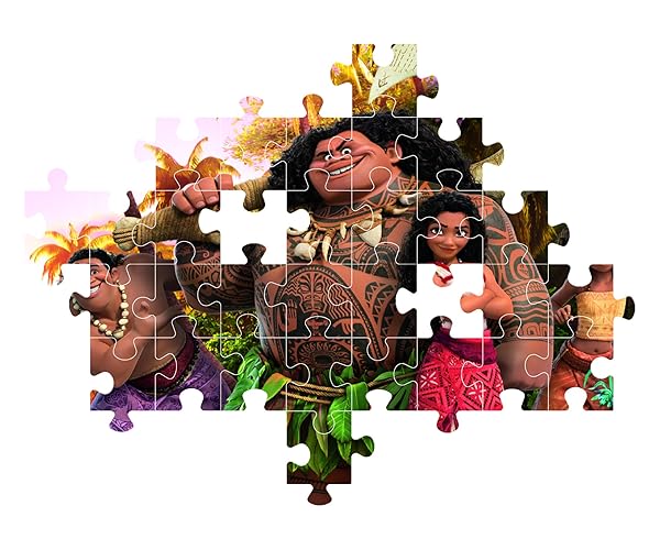 Puzzle Vaiana 104 piezas Clementoni infantil Disney - Imagen 6