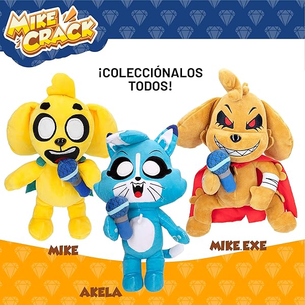 Mikecrack Peluche Interactivo con Música y Voz | Perro Mike Colorbaby - Imagen 8
