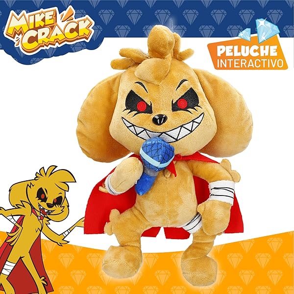 Mikecrack Peluche Interactivo Mike EXE con Música y Voz | Colorbaby 29 cm - Imagen 3