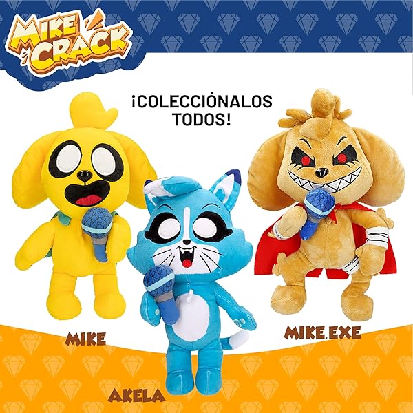 Mikecrack Peluche Interactivo Mike EXE con Música y Voz | Colorbaby 29 cm - Imagen 8