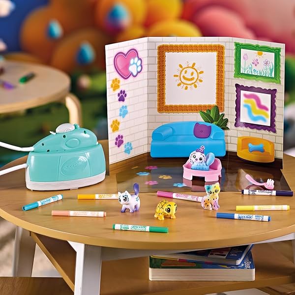 Crayola Washimals Spray Boutique mascotas para colorear y lavar - Imagen 4