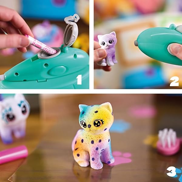 Crayola Washimals Spray Boutique mascotas para colorear y lavar - Imagen 5