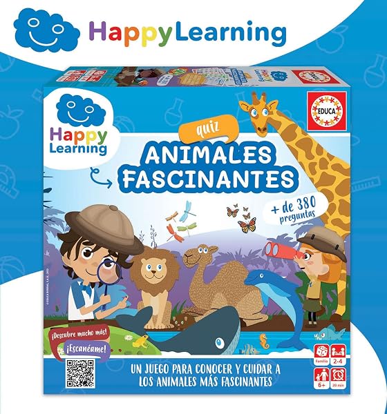 Educa Quiz Animales Fascinantes – Happy Learning - Imagen 4