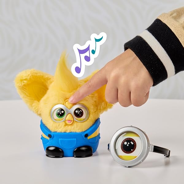 Furby Furblets Minions Minipeluche Electrónico 7,6 cm | Hasbro Oficial - Imagen 7