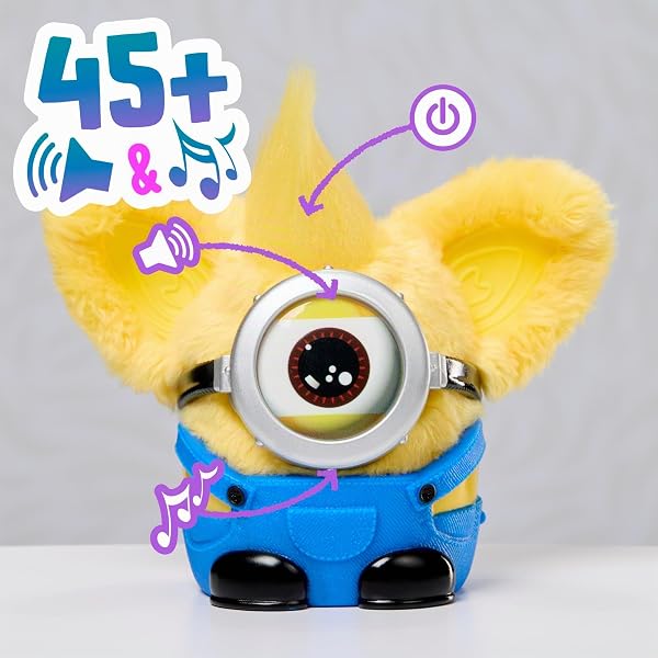 Furby Furblets Minions Minipeluche Electrónico 7,6 cm | Hasbro Oficial - Imagen 9