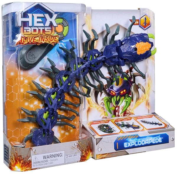 HEX BOTS Exploding Centipede – Ciempiés RC - Imagen 7