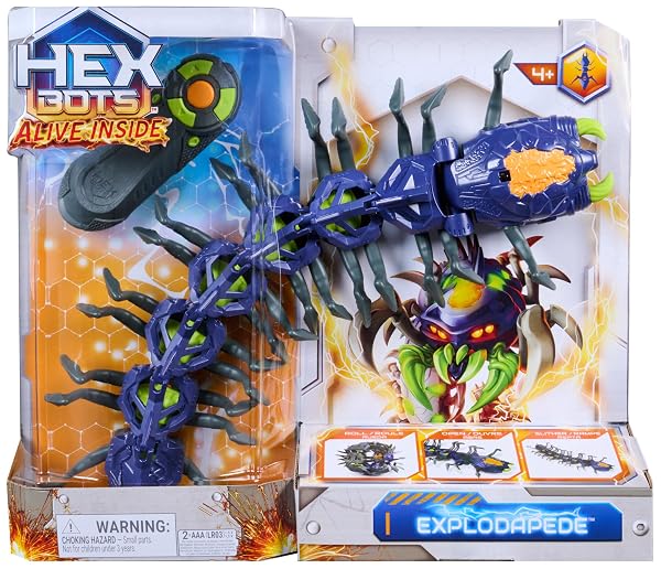 HEX BOTS Exploding Centipede – Ciempiés RC - Imagen 8