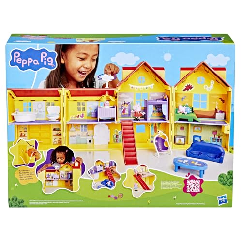Hasbro Peppa Pig Gran Casa Familiar | Casa de Muñecas Peppa Pig con Accesorios - Imagen 3