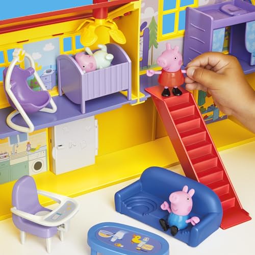 Hasbro Peppa Pig Gran Casa Familiar | Casa de Muñecas Peppa Pig con Accesorios - Imagen 5