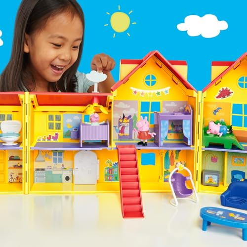 Hasbro Peppa Pig Gran Casa Familiar | Casa de Muñecas Peppa Pig con Accesorios - Imagen 7