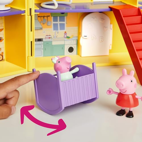 Hasbro Peppa Pig Gran Casa Familiar | Casa de Muñecas Peppa Pig con Accesorios - Imagen 9