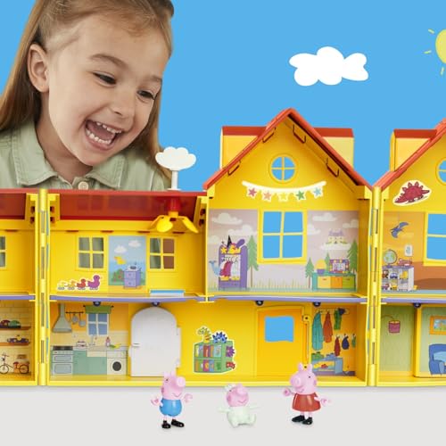 Hasbro Peppa Pig Gran Casa Familiar | Casa de Muñecas Peppa Pig con Accesorios - Imagen 10