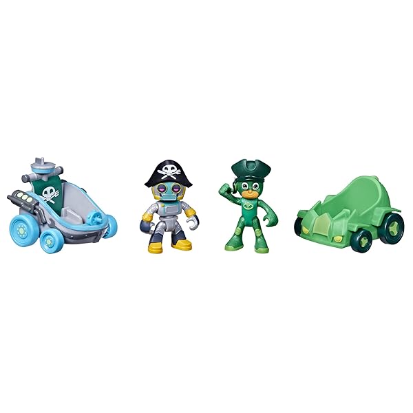 PJ Masks Pilotos al Combate Figuras con Vehículos Hasbro - Imagen 3