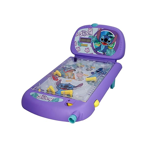 Stitch Super Pinball Juego Arcade Infantil con Luces y Sonido - Imagen 3