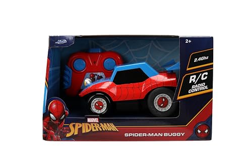 Coche Teledirigido Spider-Man Marvel RC 1:32 Jada Toys para Niños - Imagen 3