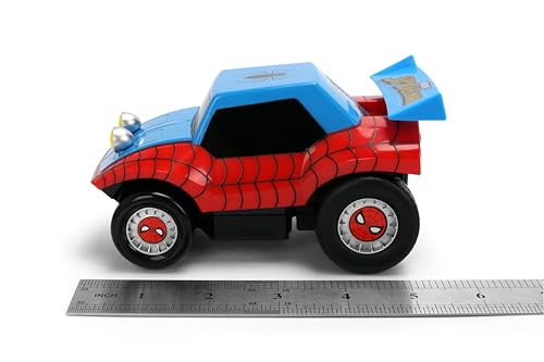 Coche Teledirigido Spider-Man Marvel RC 1:32 Jada Toys para Niños - Imagen 5