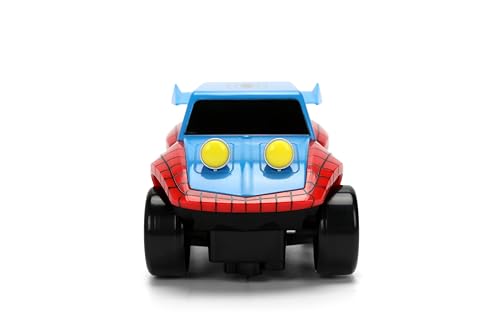Coche Teledirigido Spider-Man Marvel RC 1:32 Jada Toys para Niños - Imagen 7