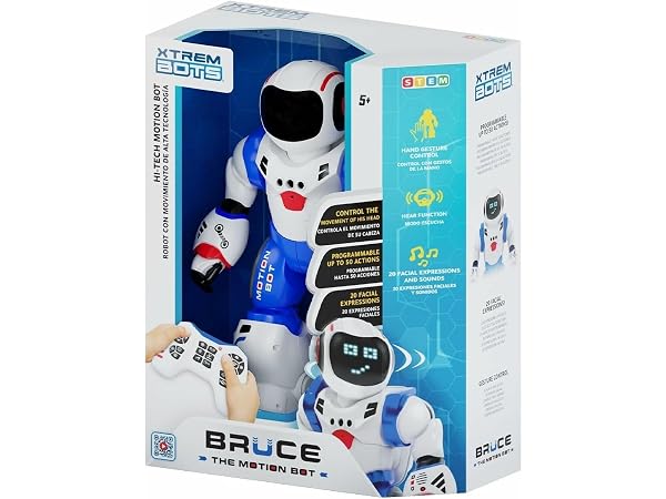 Bruce Bot Xtrem Bots – Robot Inteligente Interactivo Programable - Imagen 2