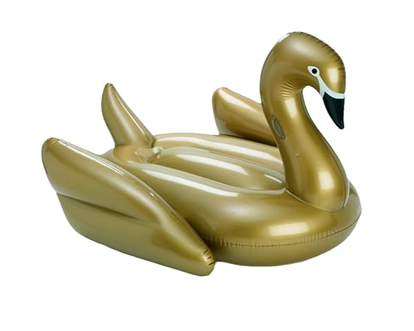 Cisne Gigante Hinchable para Piscina | Flotador Inflable Verano XXL - Imagen 2