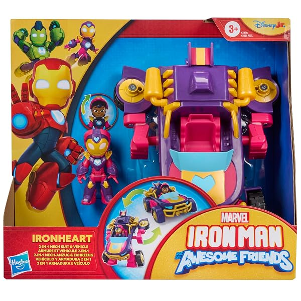 Ironheart Vehículo y Armadura 2 en 1 | Marvel Hasbro - Imagen 2