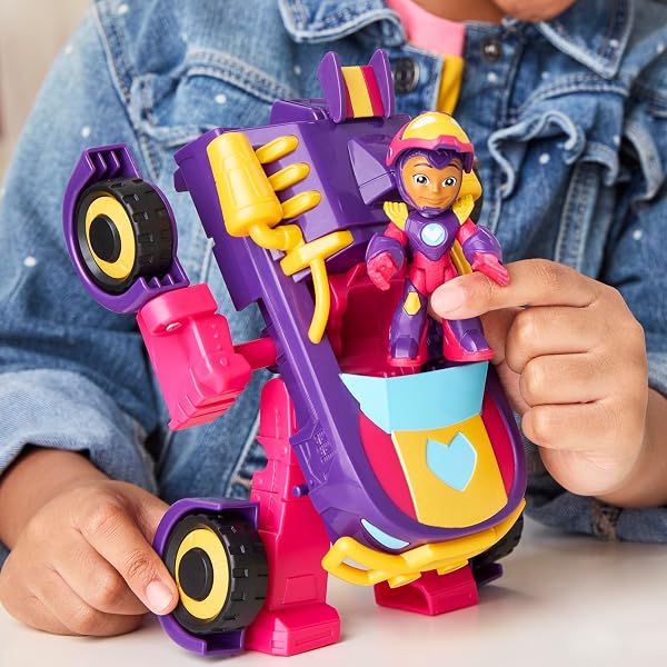 Ironheart Vehículo y Armadura 2 en 1 | Marvel Hasbro - Imagen 4