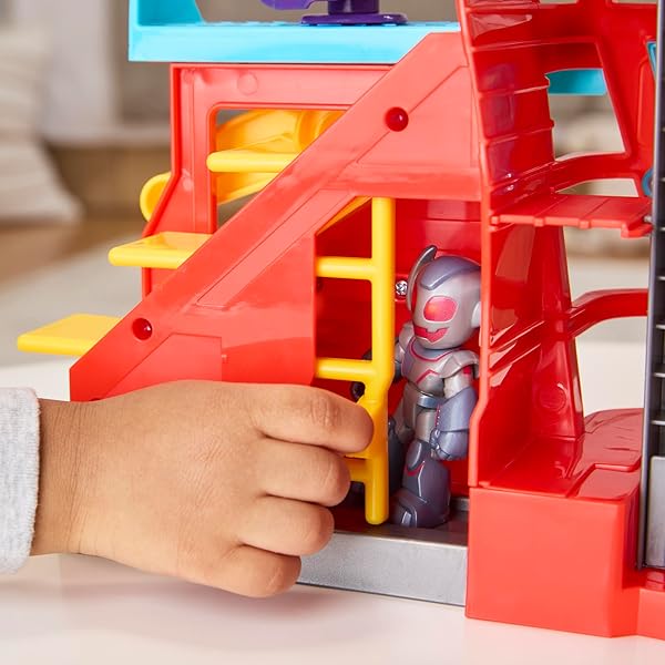 Iron Man Cuartel General Electrónico Playset Marvel +3 Años - Imagen 9