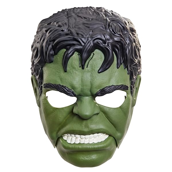 Máscara electrónica Savage Hulk Hasbro Marvel con boca y cejas móviles