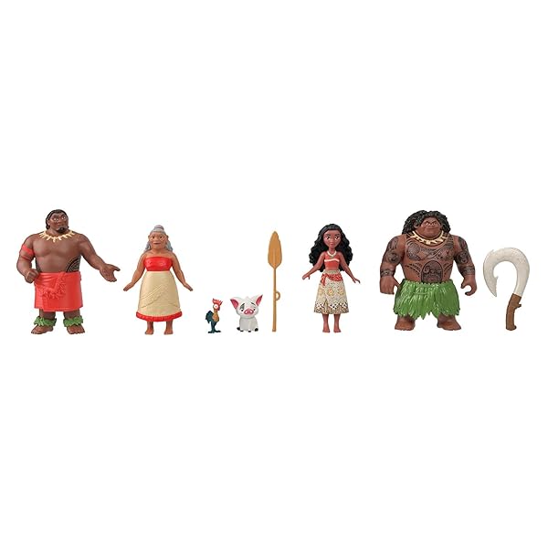 Disney Princess Minis Vaiana HPG71 | Playset Portátil con Figuras Disney - Imagen 4