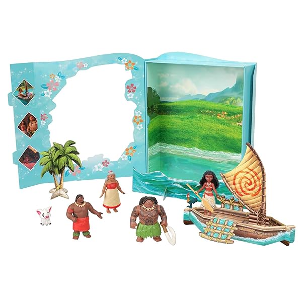 Disney Princess Minis Vaiana HPG71 | Playset Portátil con Figuras Disney - Imagen 5