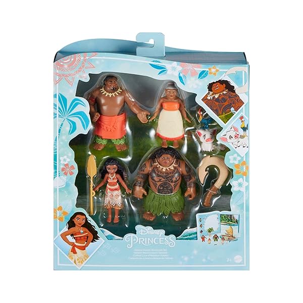 Disney Princess Minis Vaiana HPG71 | Playset Portátil con Figuras Disney - Imagen 7