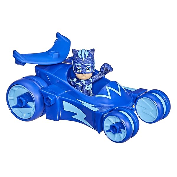 PJ Masks Cat-Car Vehículo de Gatuno con Figura Catboy - Imagen 3