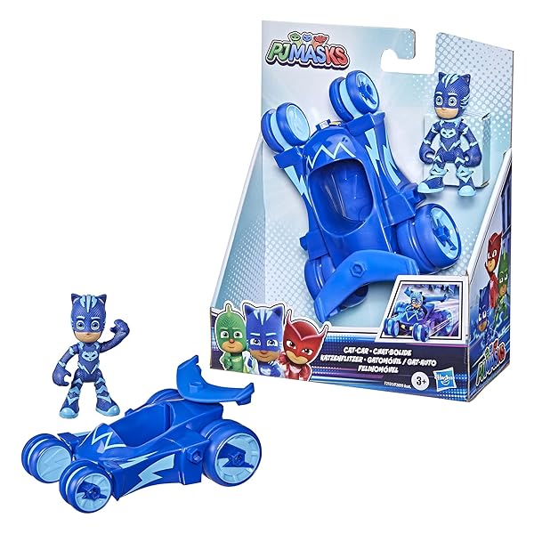 PJ Masks Cat-Car Vehículo de Gatuno con Figura Catboy - Imagen 4
